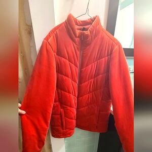Peach Puffer Jacket